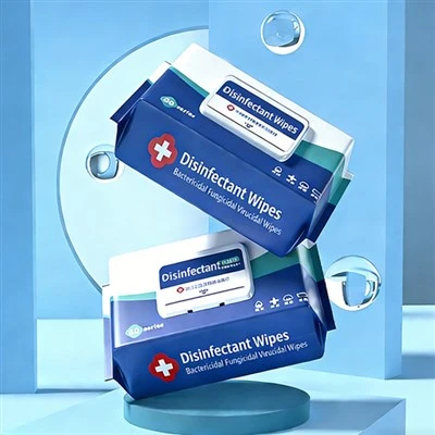 Cov kab mob bactericidal Fungicidal Virucidal Wipes